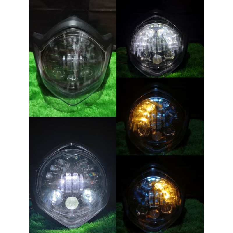 Day-Maker Vixion Old/lama Oval - Daymaker vixion old -lampu depan vixion old/lama
