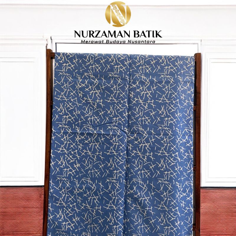 Kain Batik Modern Blue Ice Series | Nurzaman Batik