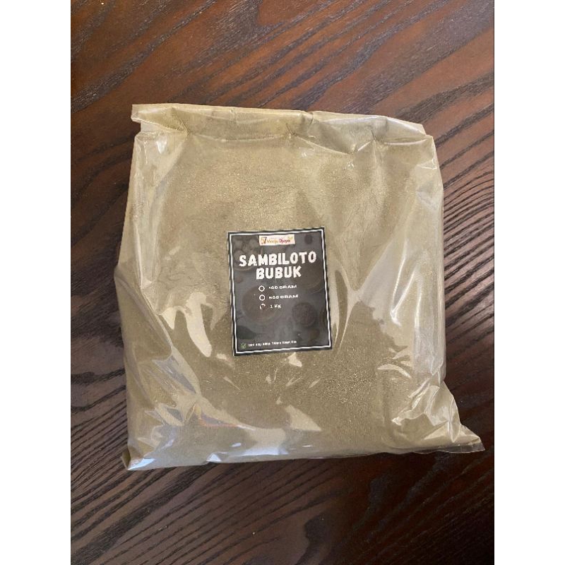 

Sambiloto / Sambiroto bubuk 1 kg murni tanpa campuran