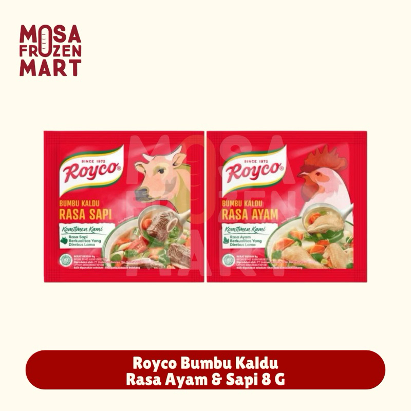 

Royco Bumbu Kaldu 8 Gr (1 Pcs)