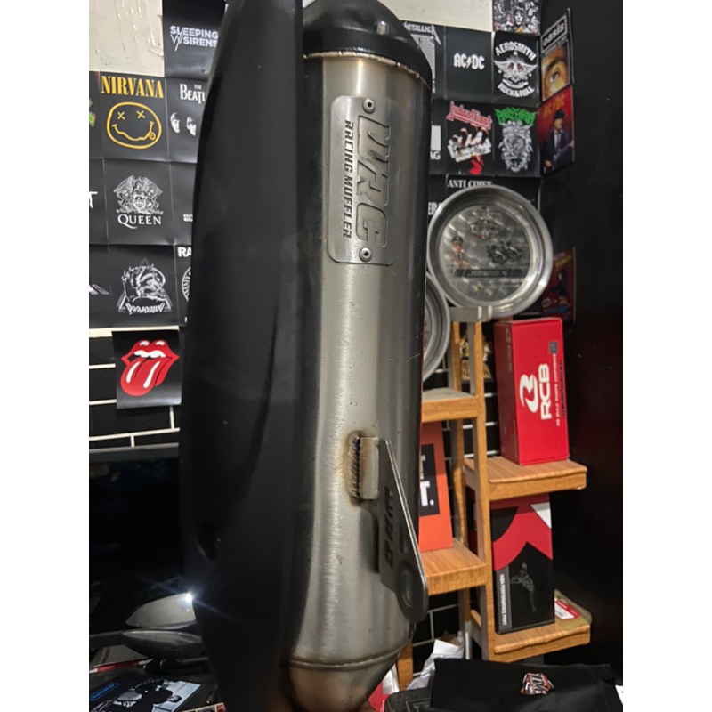 knalpot std racing wrc untuk nmax