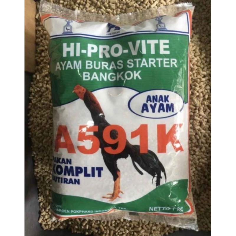 PAKAN AYAM HIPROVITE VOER HALUS PUR PITIK ANAK AYAM BAGHKOK 591