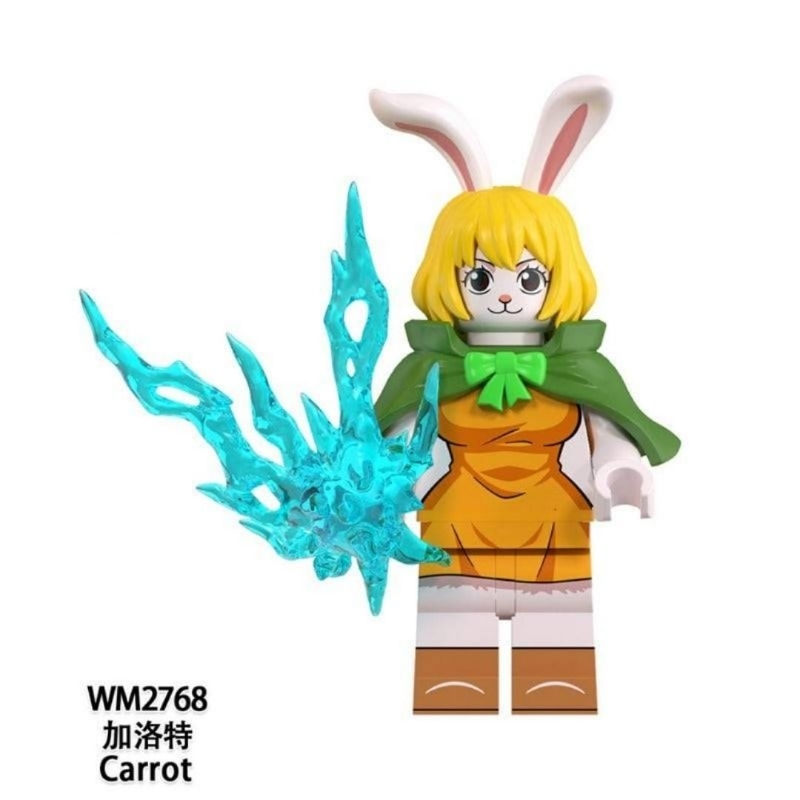 Bricks Minifigure One piece Carrot WM2768
