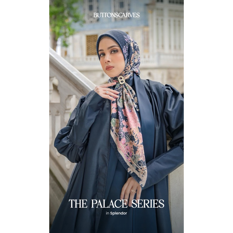 The Palace Series Scarf Buttonscarves BS Store BSLady