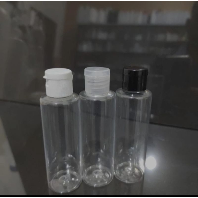 Botol 60ml Botol Fliptop 60ml Botol RF 60ml Fliptop Botol 60ml Bening RF Tutup Fliptop Botol RF 60ml