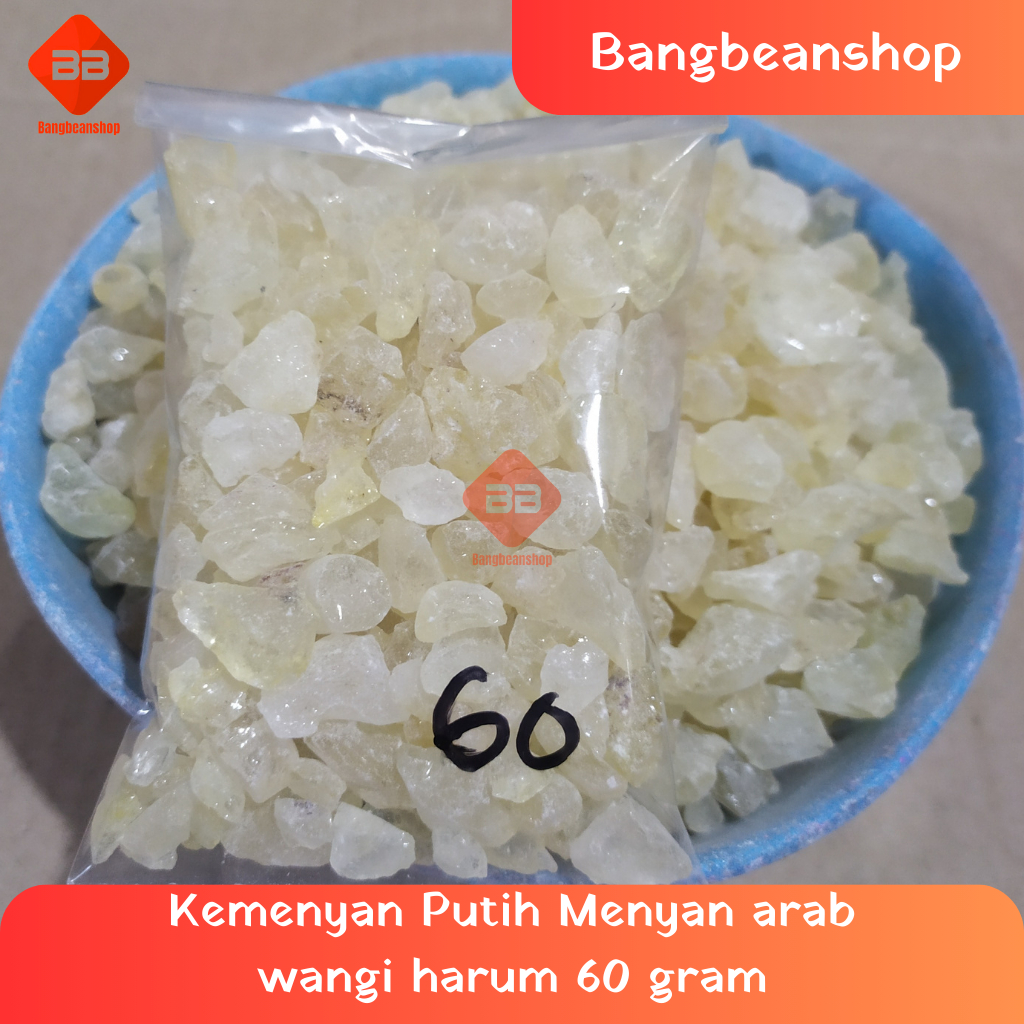 Kemenyan Arab Wangi Harum 60 gram Pengharum Dupa