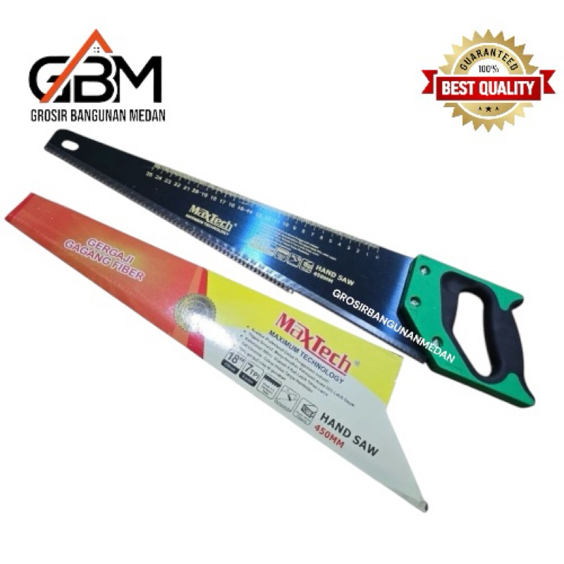 GERGAJI KAYU GAGANG PVC / GERGAJI TANGAN / GERGAJI GOROK 18 INCH