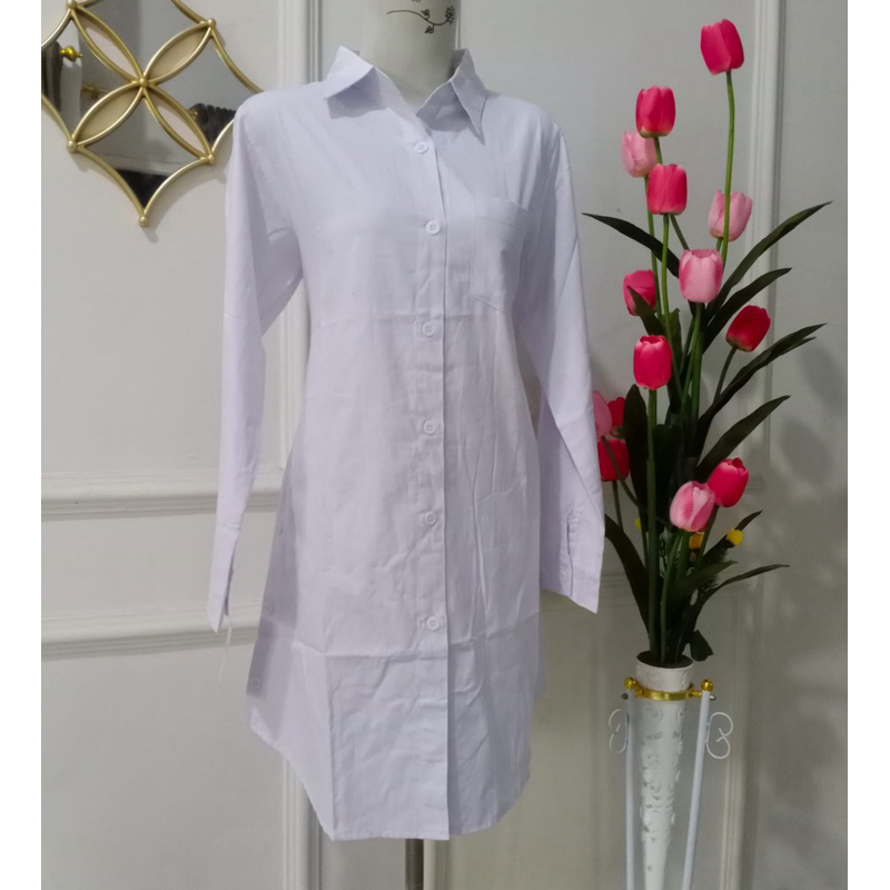 Tunik Hara Hitam & Putih Plat