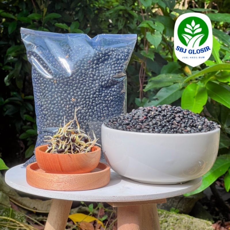 

1Kg KEDELAI HITAM | Kedelai Hitam lokal Berkualitas | Berat 1000gram