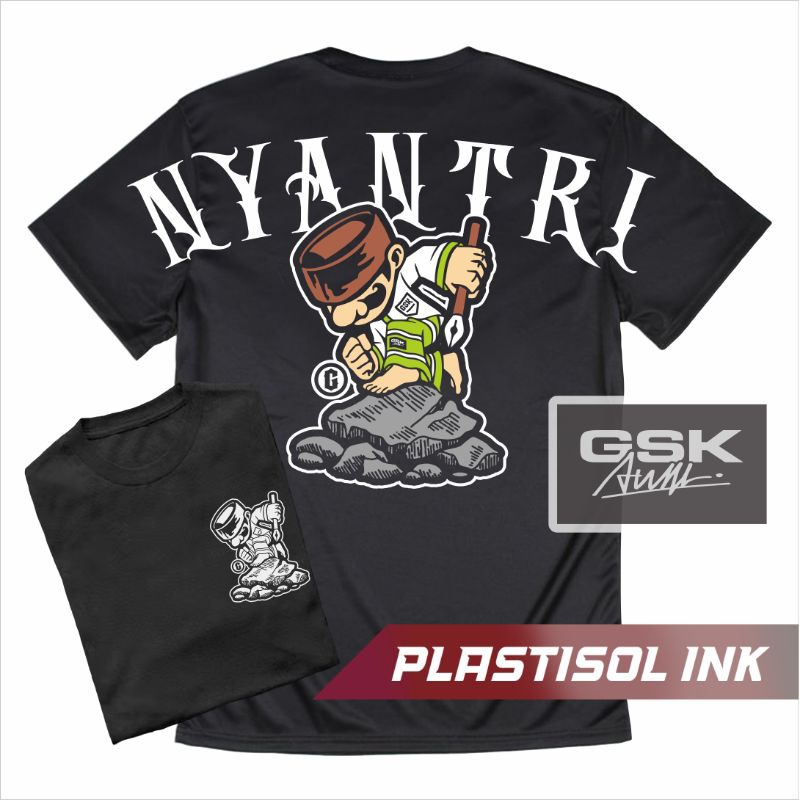 BAJU KAOS SANTRI 03 KAUM SARUNGAN NU NGAJI NGOPI pria wanita