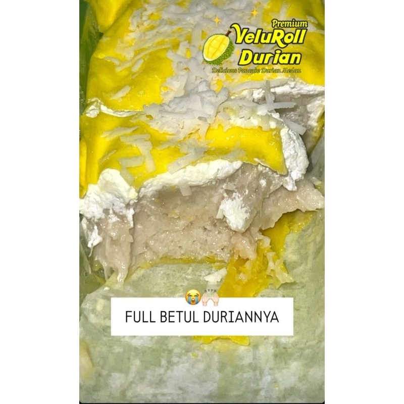 

pancake Durian Veluroll