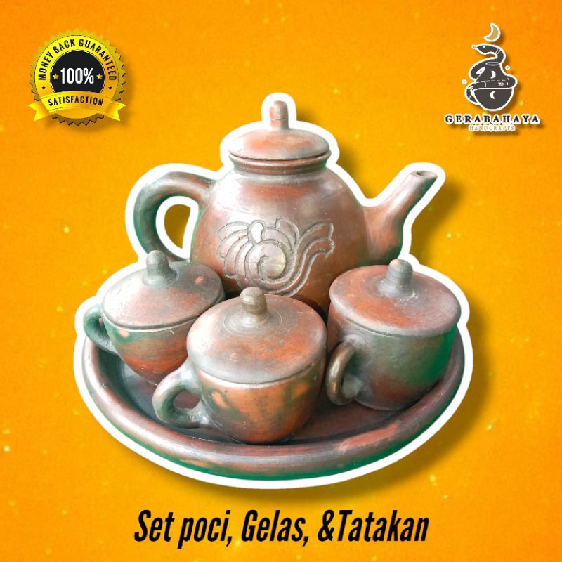 SET POCI TANAH LIAT/GERABAH