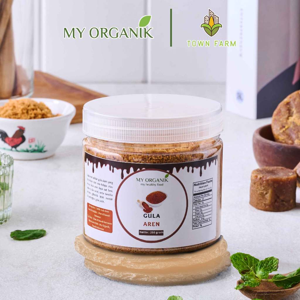 

My Organik Gula Aren Bubuk Original Organik Pure Semut Organik Super Palm Sugar Powder Premium