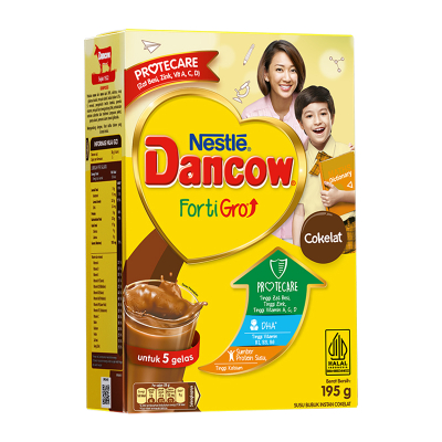 

Nestle Dancow FortiGro Susu Bubuk Instan Cokelat 195 gram murah