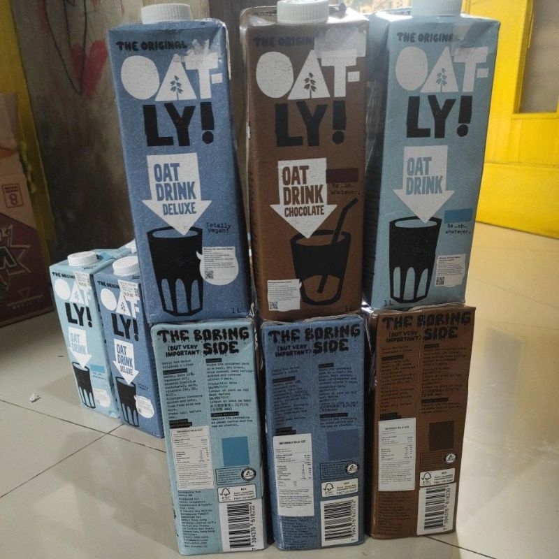 

Oatly Oat Drink Oat Milk The Oryginal Oatly 1lter