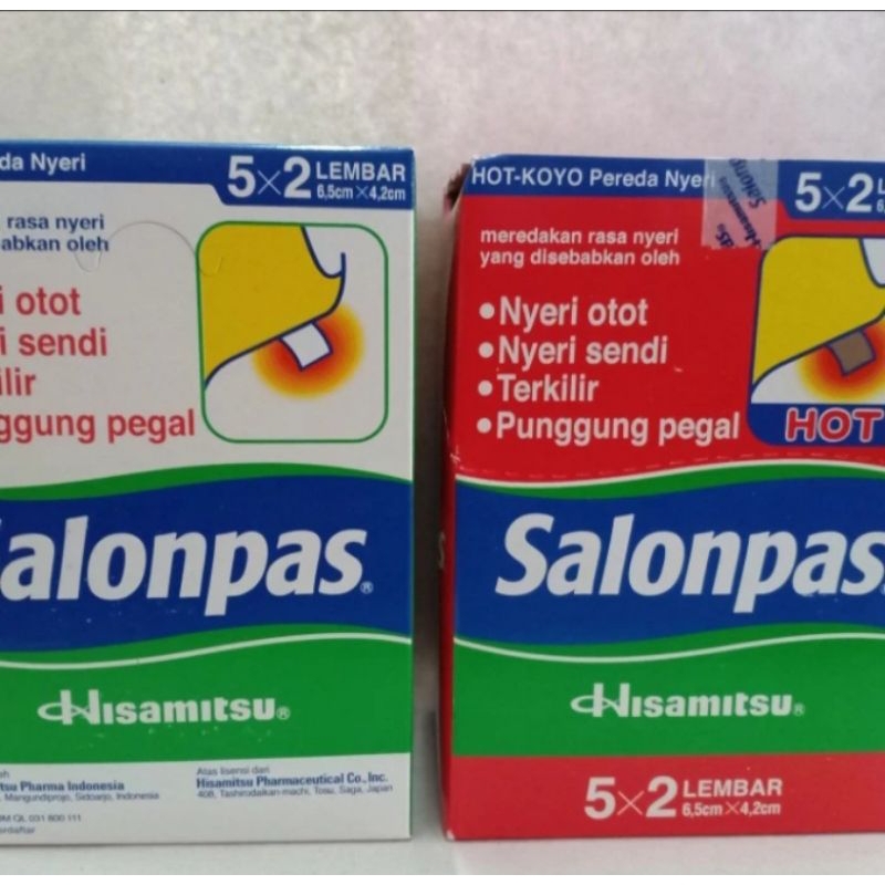 

KOYO SALONPAS HOT & SALONPAS BIRU 10 LEMBAR