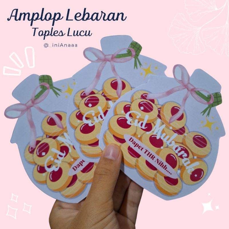 

Amplop Lebaran 3D [8 PCS] 2025 Karakter Lucu Aesthetic 1 Pack isi 8 pcs