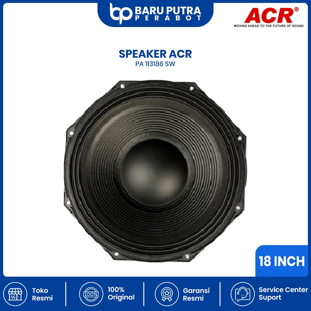 Speaker ACR Faboluos 18 Inch PA-113186 SW Fab 18Inch