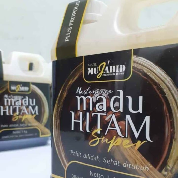 

Madu Super Hitam Pahit Mujahid 1Kg Termurah