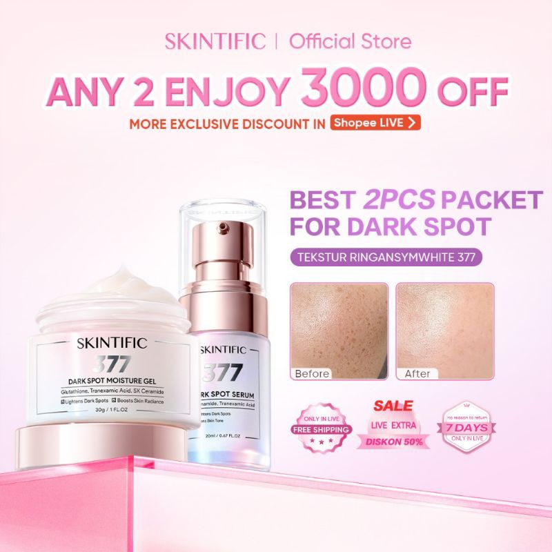 Skintific 2 pcs paket For Dark spot