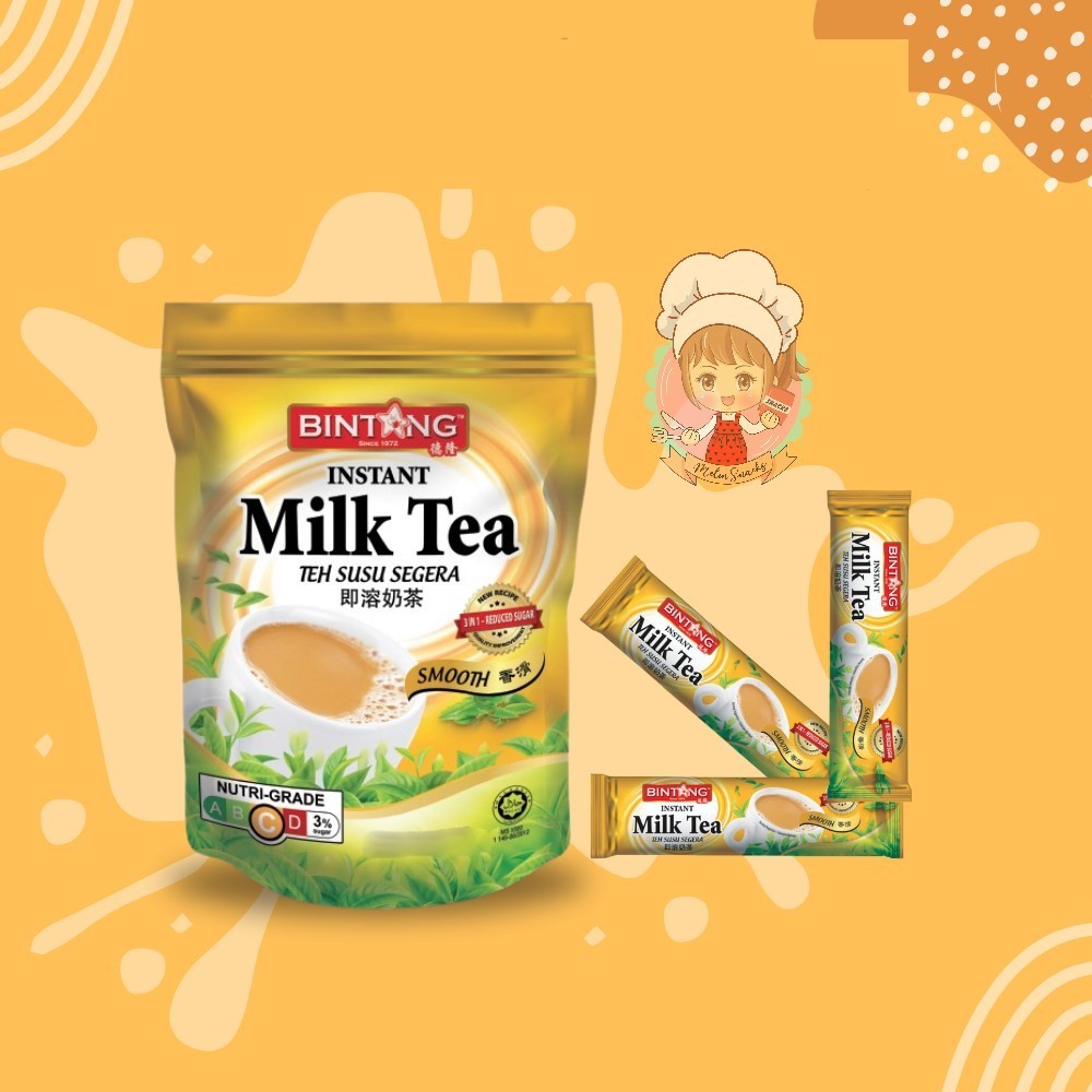 

Bintang milk tea teh tarek teh tarik malaysia ( 12 sachet)