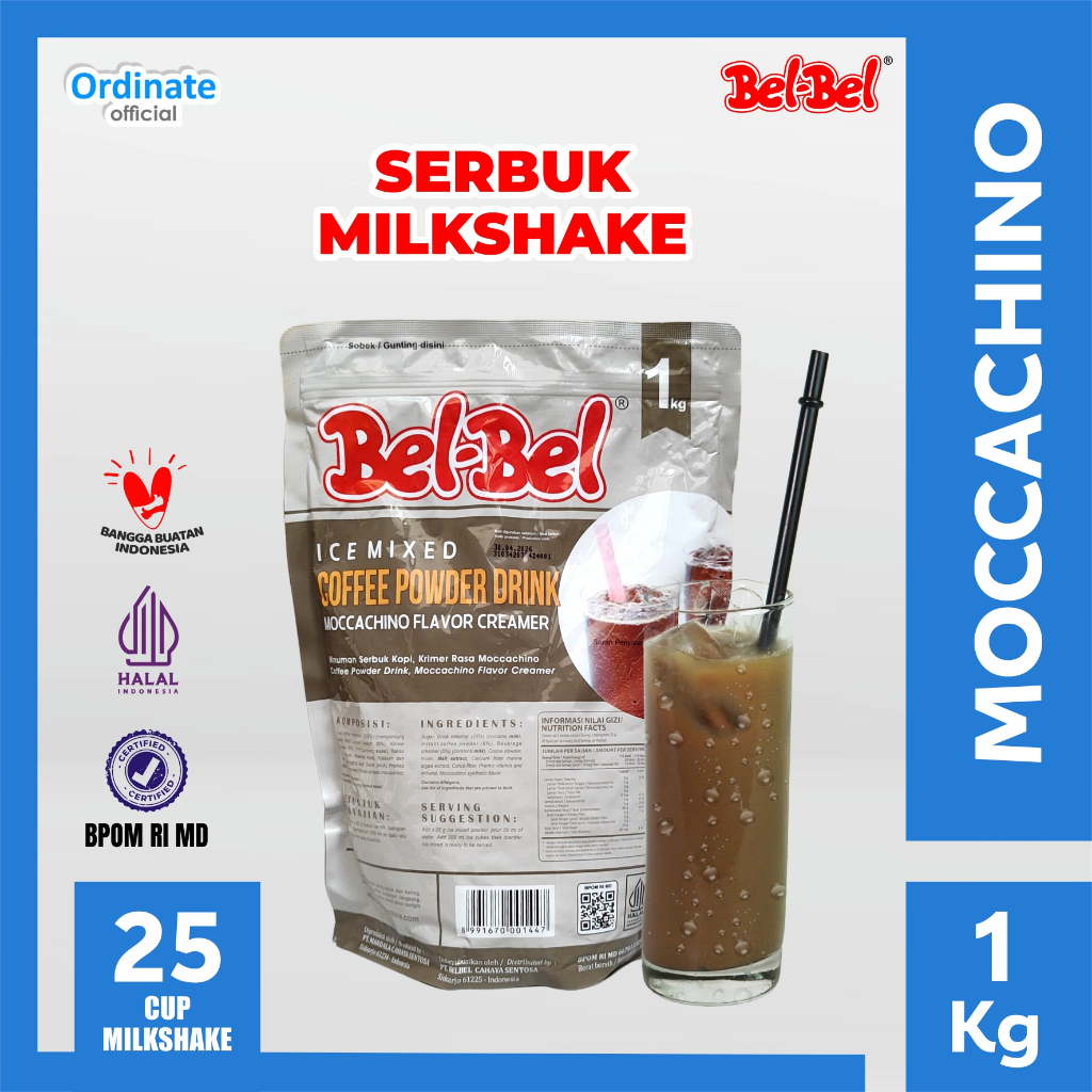 

Bubuk Minuman Rasa Moccachino 1 Kg - Belbel
