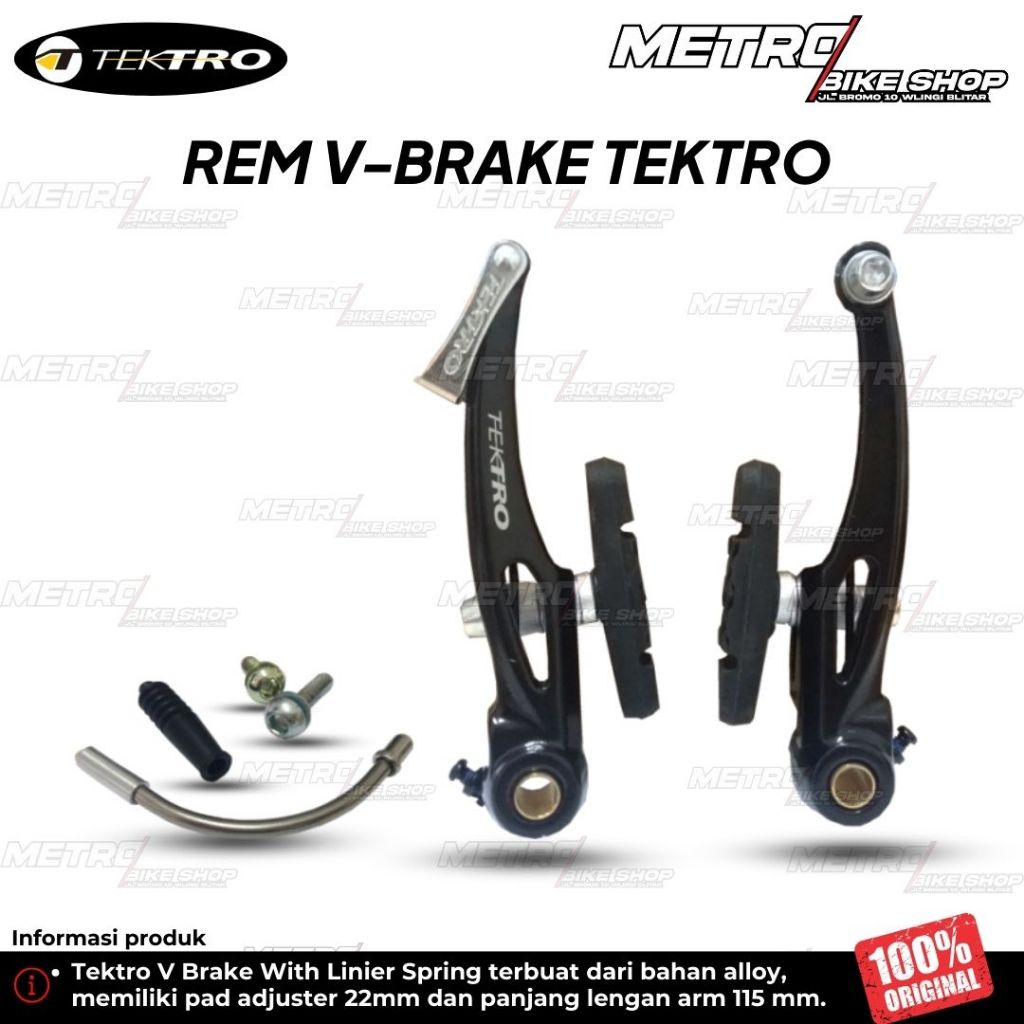 Rem V-Brake Sepeda Tektro ORI Rem V-Brake Tektro MTB V-Brake BMX Tektro V-Brake Sepeda Gunung