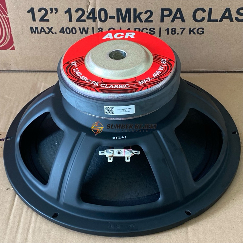 Speaker ACR 1240 MK2 PA Classic 12inch Original ACR