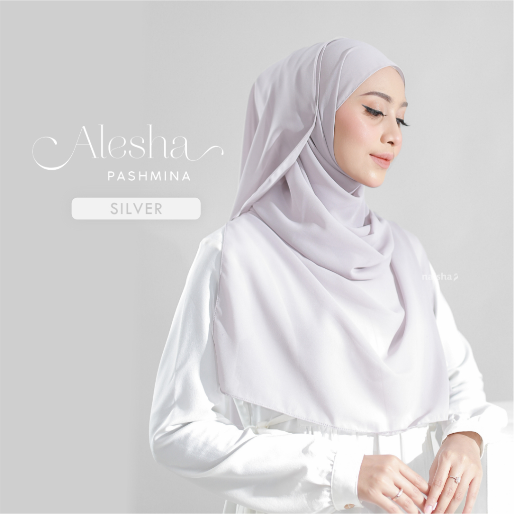 ALESHA PASHMINA - HIJAB MALAY PASHMINA - PASHMINA CERUTY