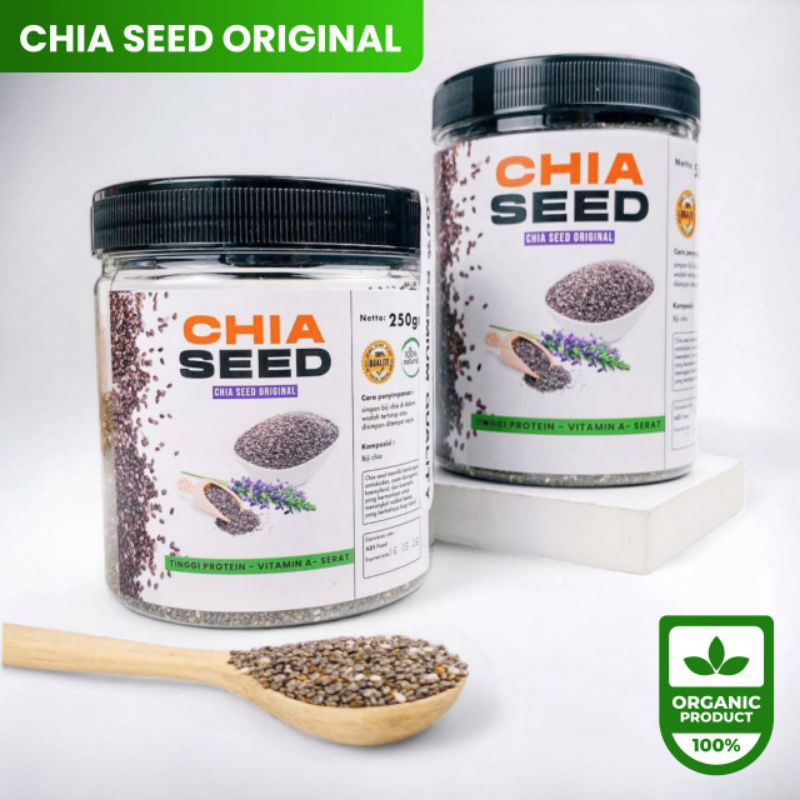 

Chia Seed Kemasan Toples