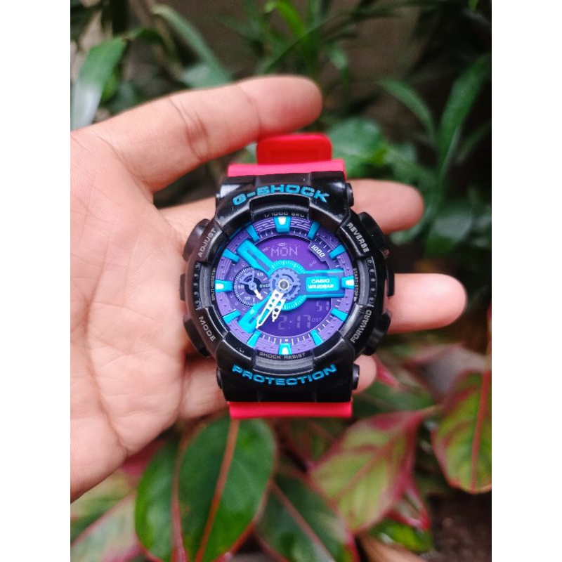 JUAL JAM TANGAN CASIO G-SHOCK GA 110HC PRELOVED BEKAS SEKEN SECONDHAND