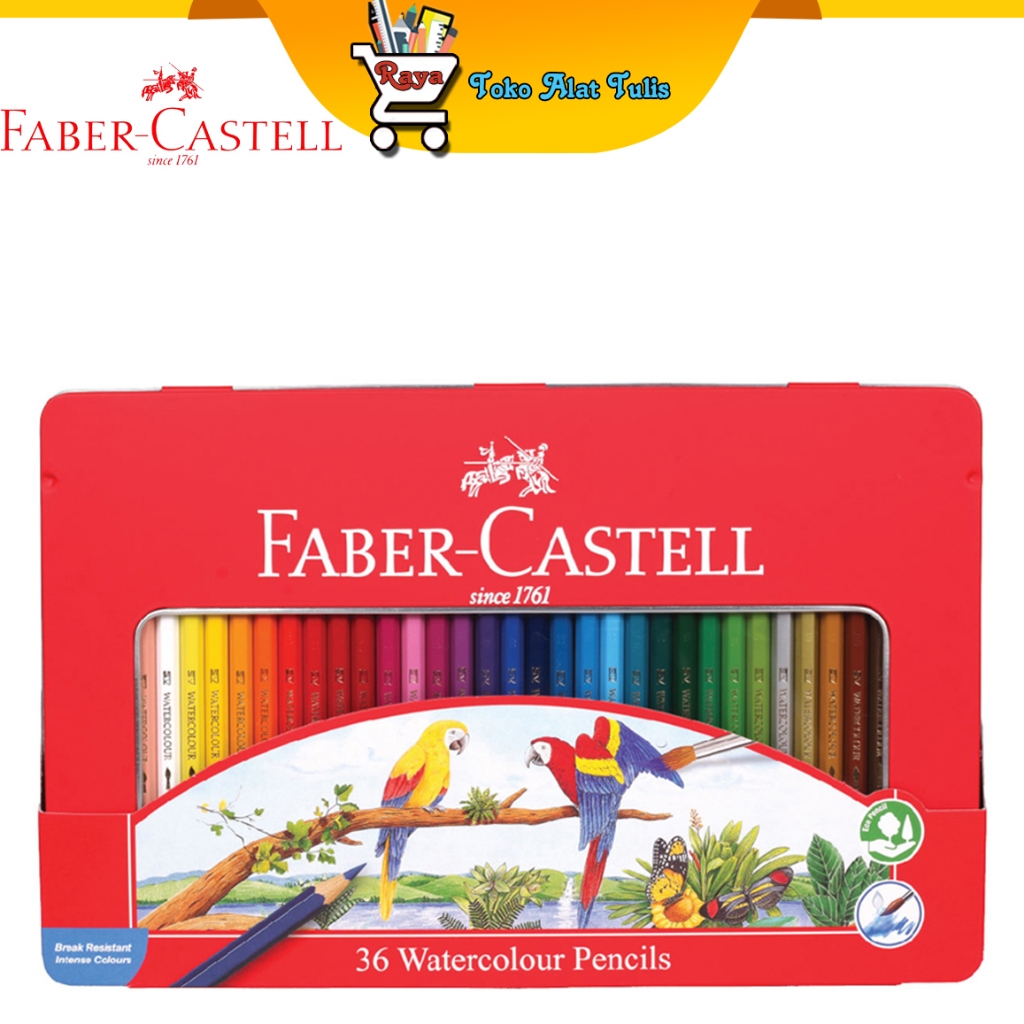 

Faber Castell Watercolor pencils in tin case 36L 115937