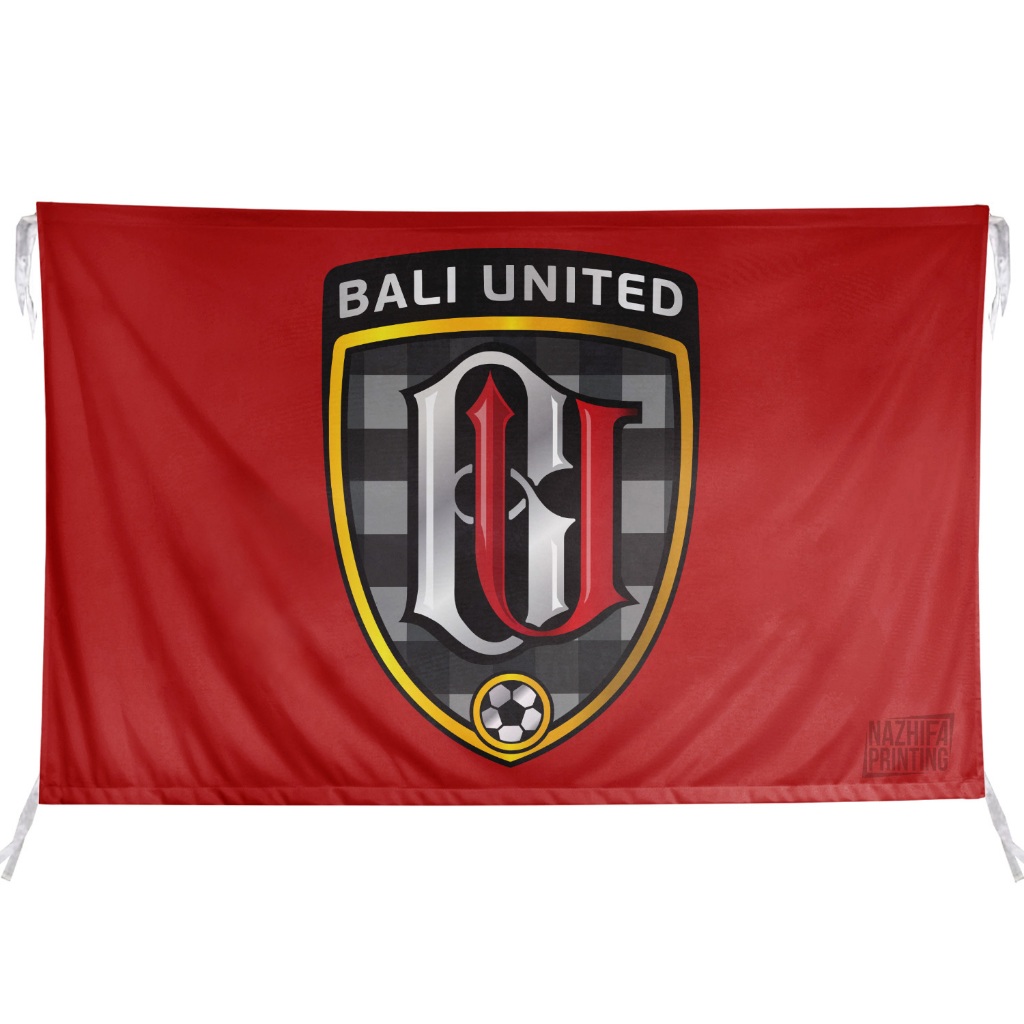 Bendera Bali United Serdadu Tridatu Klub Bola Indonesia High Quality | Klub Sepak Bola - Nazhifa Pri