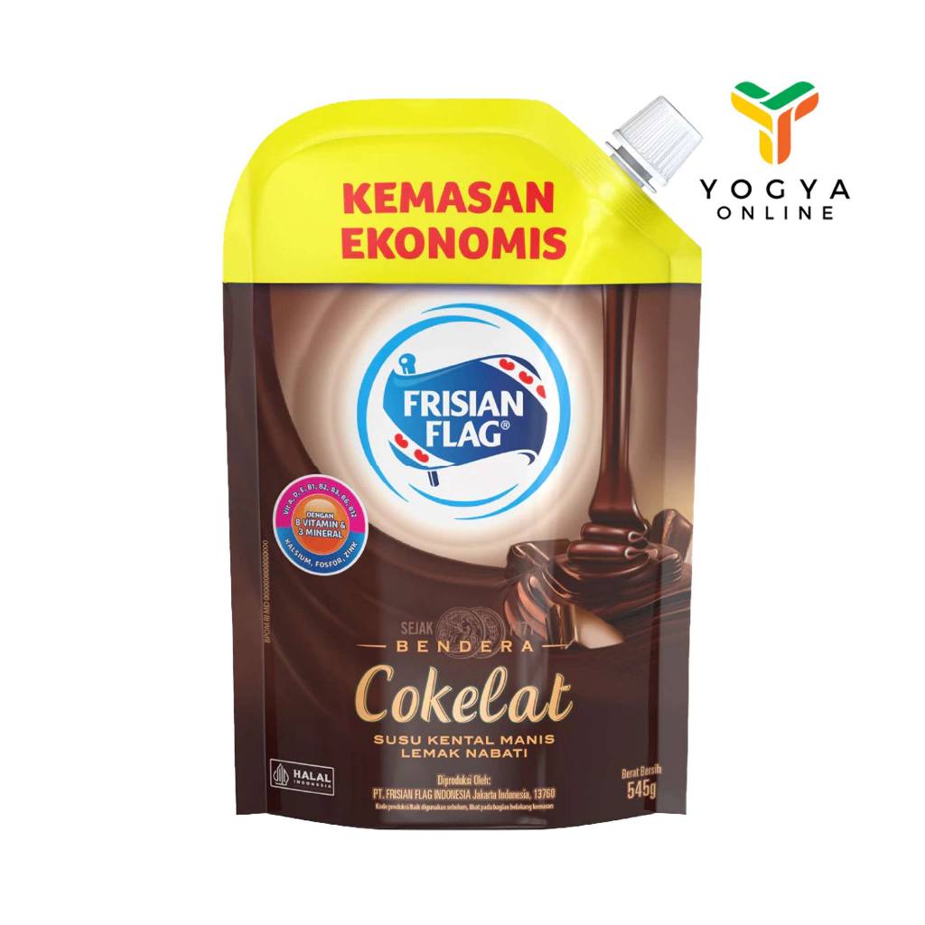 

Frisian Flag Kental Manis Pouch Coklat 560 Gram
