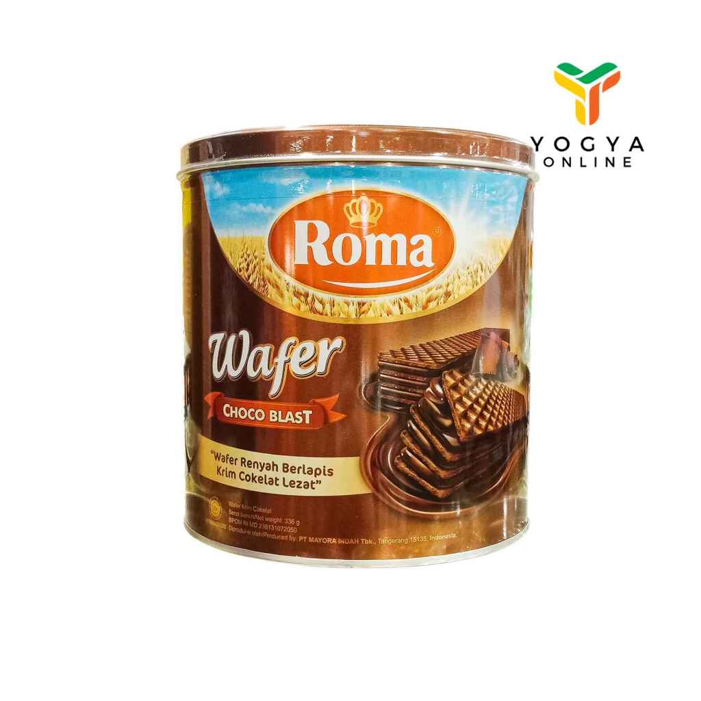 

Roma Wafello Choco Blast Kaleng 234 Gram