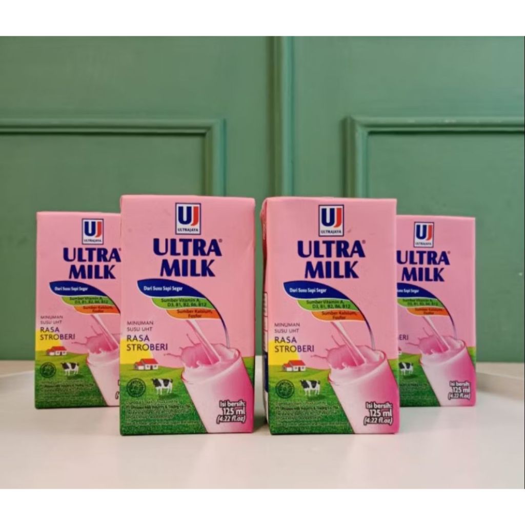 

Susu UHT Ultramilk Mini/ Ultra Mini / Mini Ultra UHT 125 ml