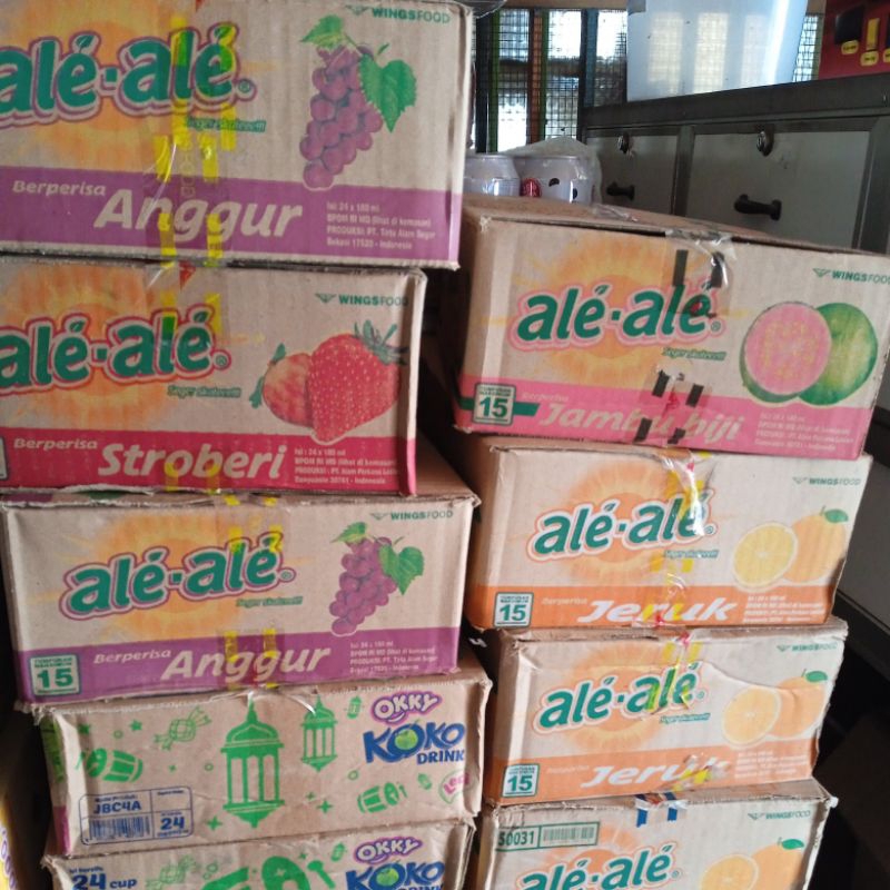 

Minuman Ale-Ale 180ml (isi 24)