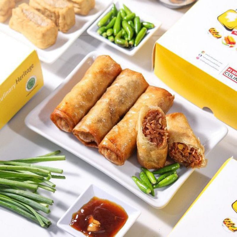 

lumpia tongkol suwir