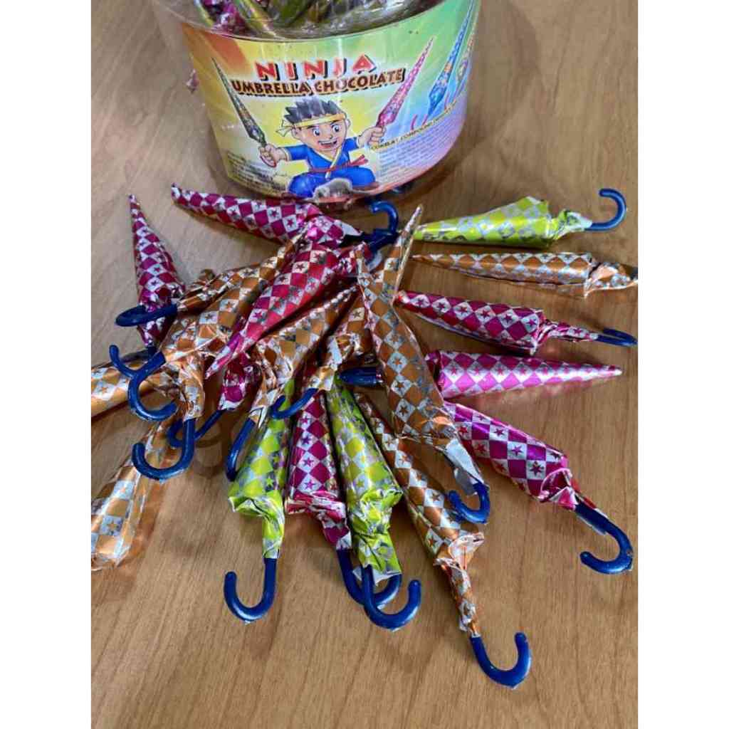 Snack Jadul: Coklat Payung Warna Warni