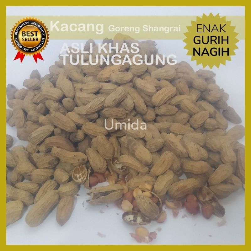 

Kacang Kulit Sangrai Khas Tulungagung 1kg kiloan Goreng Pasir Oven Rasa GURIH Dan NIKMAT