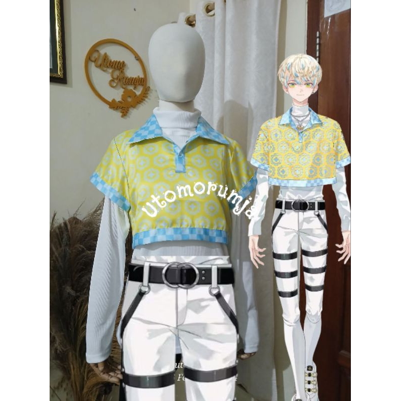 utomorumja kostum cosplay Hibachi mana nijisanji