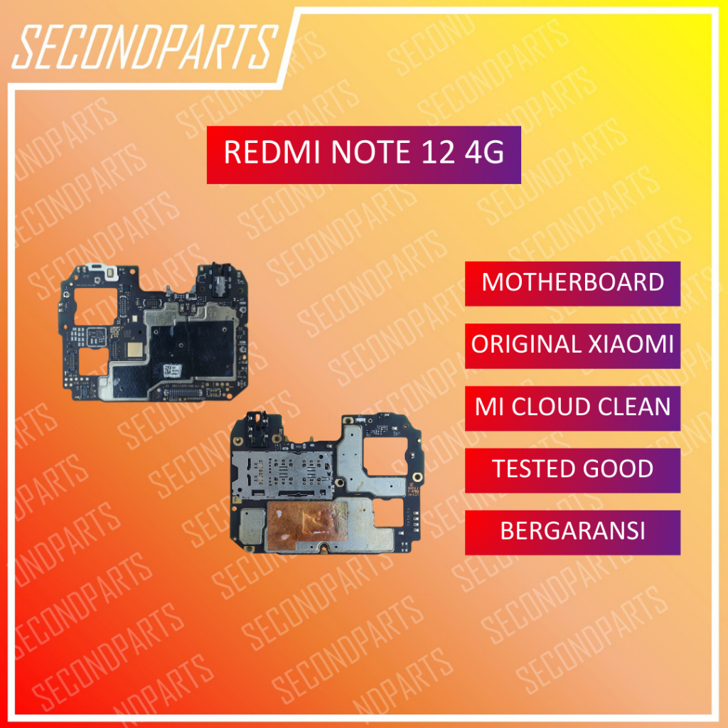 MESIN NORMAL XIAOMI REDMI NOTE 12 4G SEGEL ORIGINAL