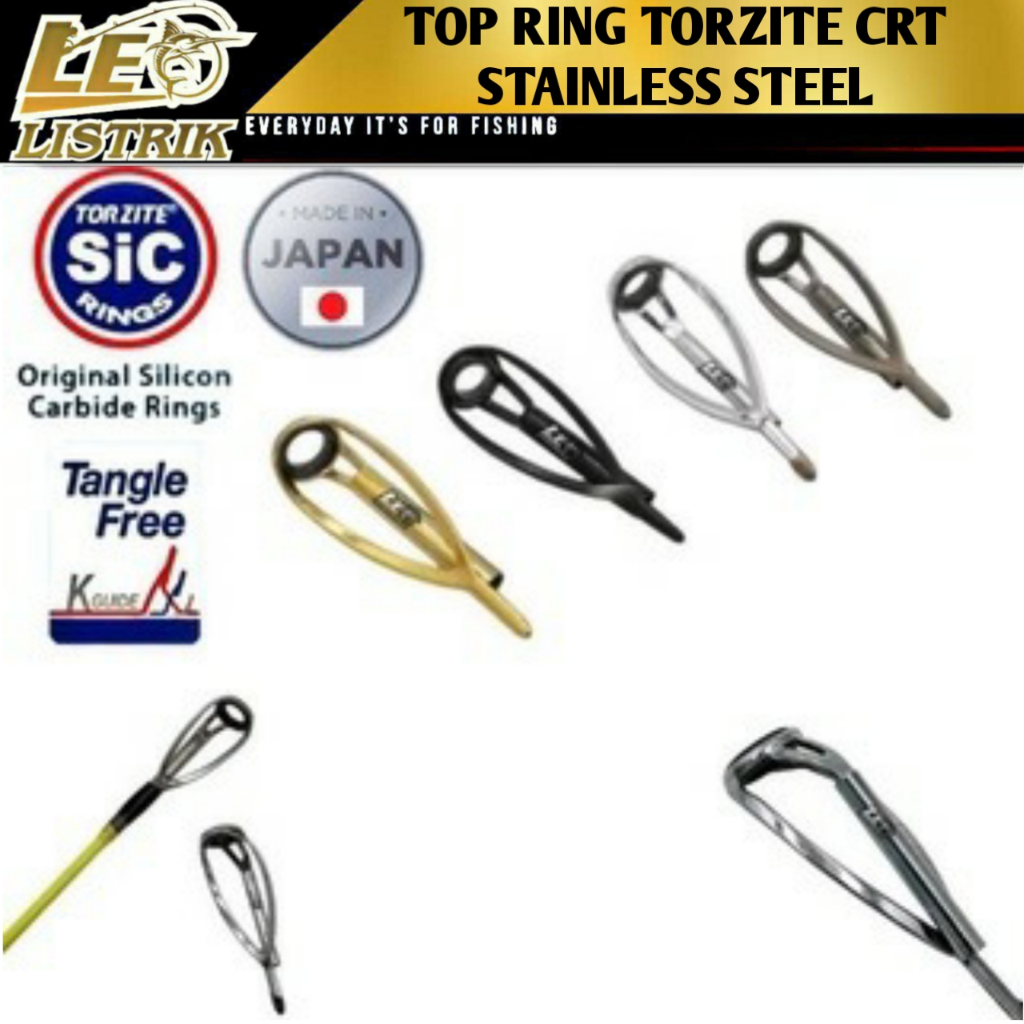 TOP ORIGINAL RING GUIDE UCRTST NON FUJI STAINLESS STEEL (TOP TORZITE)