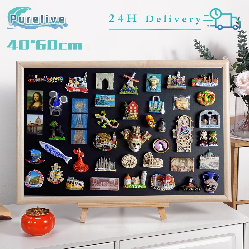 

40×60CM Papan Display Magnet Pigura Papan Magnet Papan Tampilan Magnet Kulkas