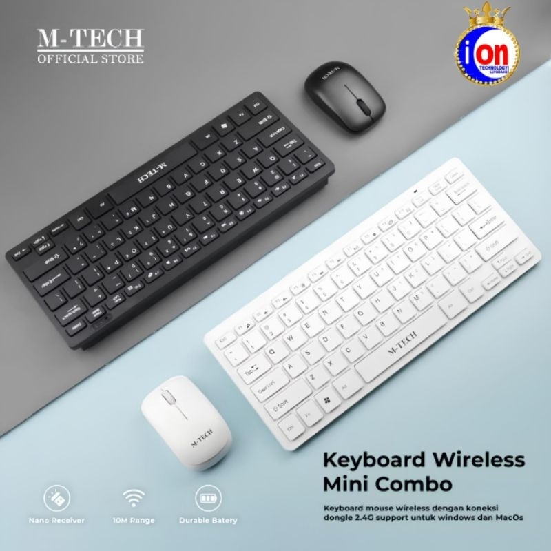 Keyboard mouse mini wireless STK-03 PC LAPTOP