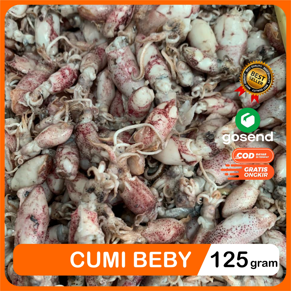 

JKL Beby Cumi Kering Asin Rebus Bayi Cumi Premium Vacum