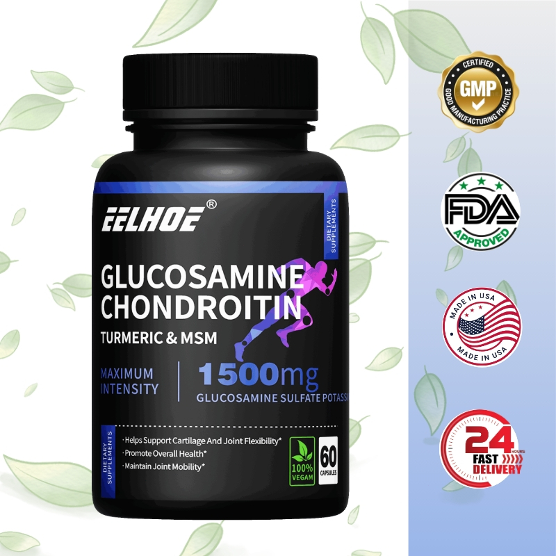 Glucosamine Chondroitin 1500 mg - Mendukung kesehatan tulang, anti penuaan dan mencegah osteoporosis