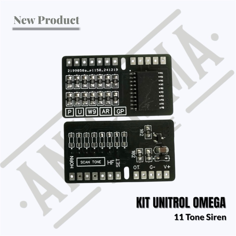 KIT UNITROL OMEGA TERBARU INJECT SEMUA MODUL SIRINE