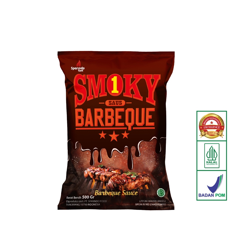 

SMOKY1 Saus Barbeque 500 gram