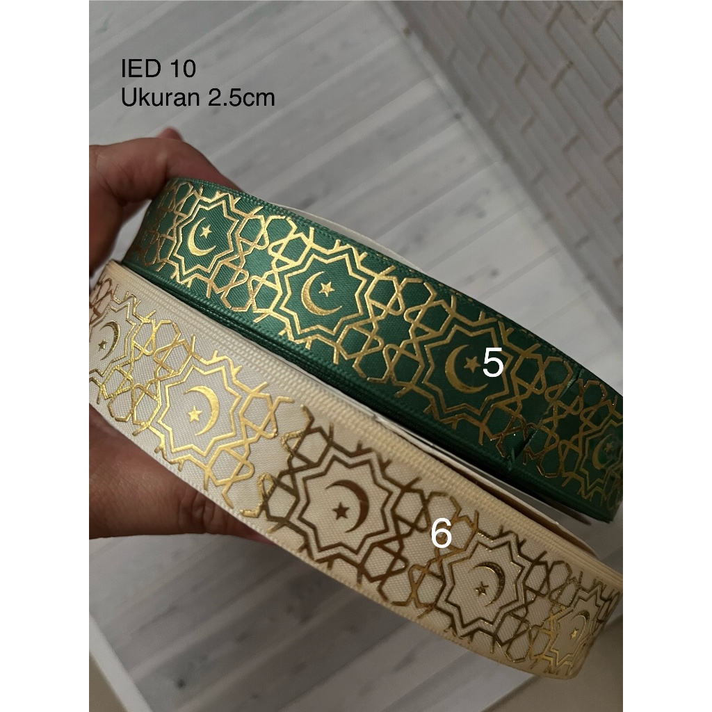 

1meter pita 2.5cm lebaran ramadhan idul fitri goodie bag hampers